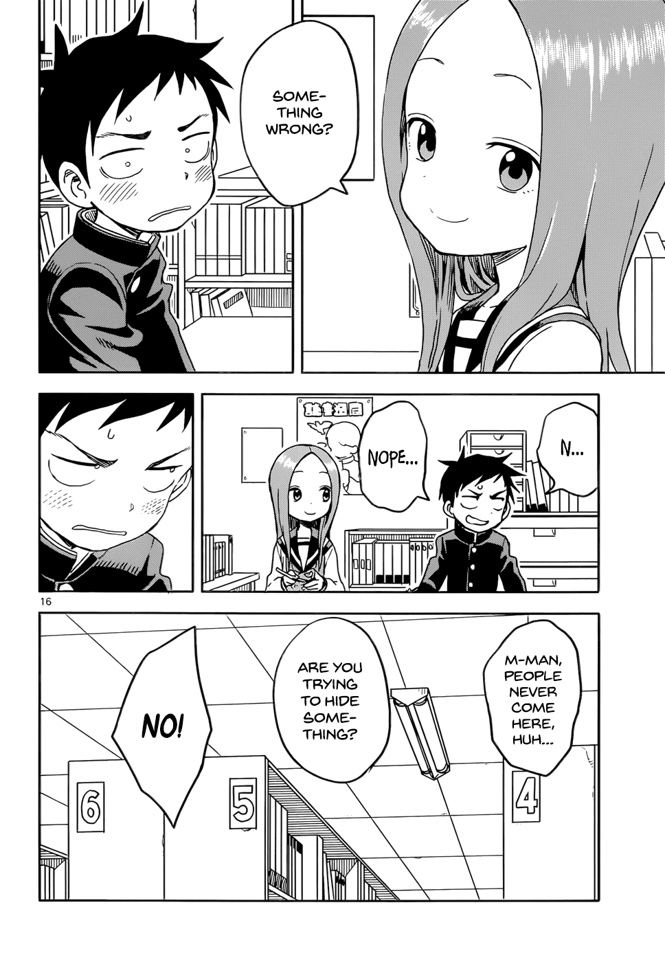 Karakai Jouzu no Takagi-san Chapter 97 page 16 - Chapter 97: Crocheting