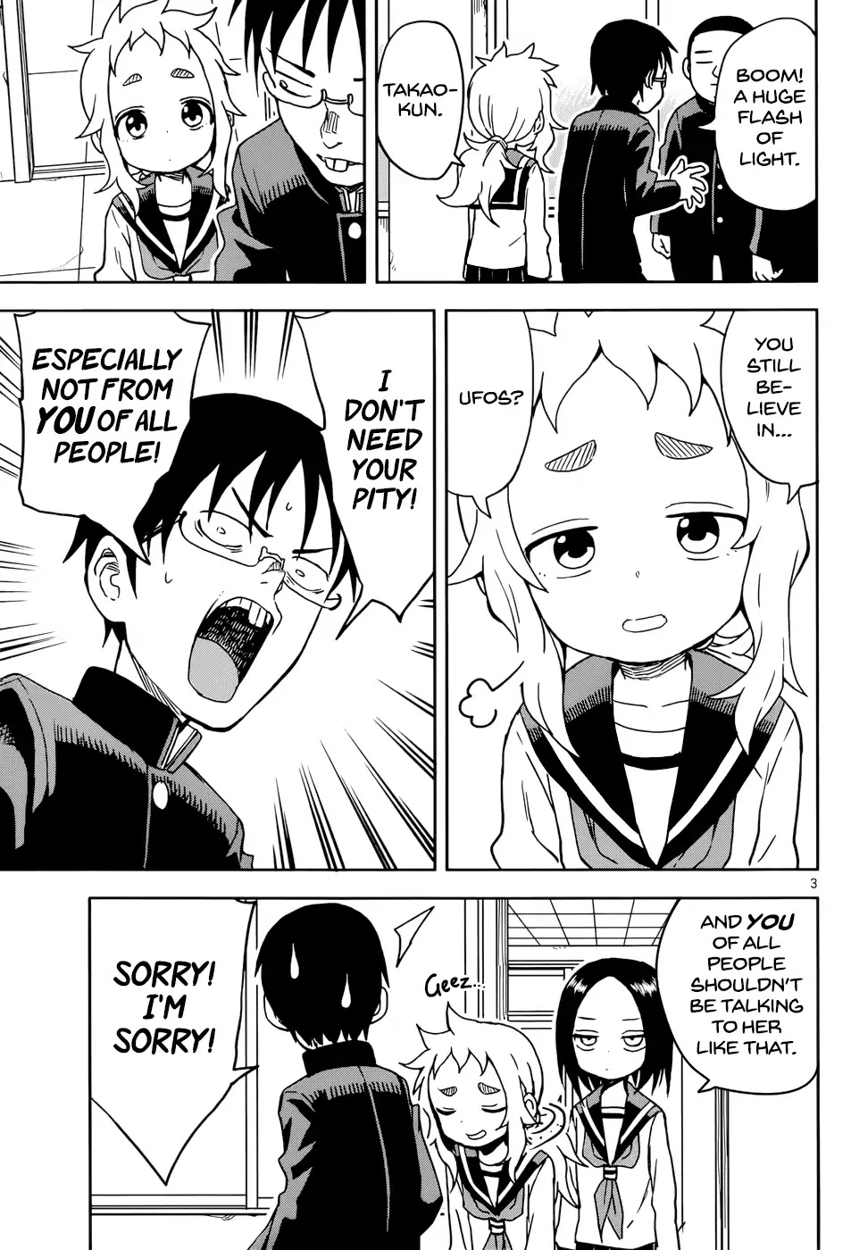 Karakai Jouzu no Takagi-san Chapter 98 page 3 - Chapter 98: UFO