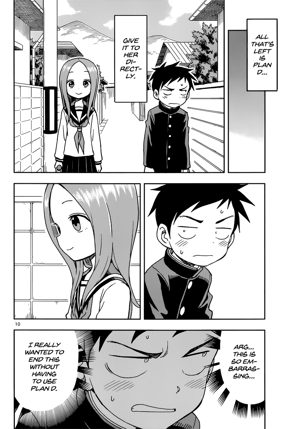 Karakai Jouzu no Takagi-san Chapter 99 page 10 - Chapter 99: Returning the Favor