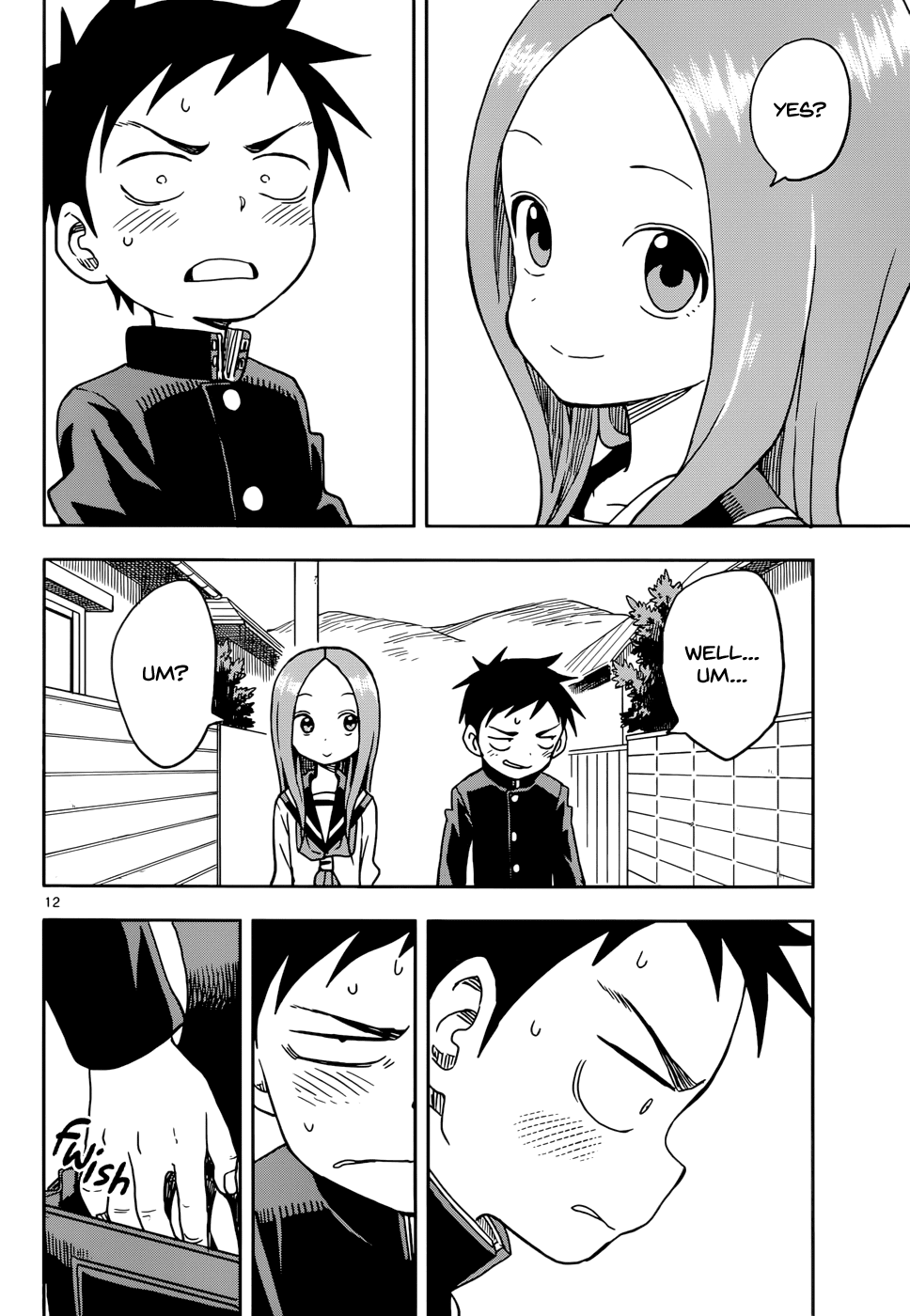 Karakai Jouzu no Takagi-san Chapter 99 page 12 - Chapter 99: Returning the Favor
