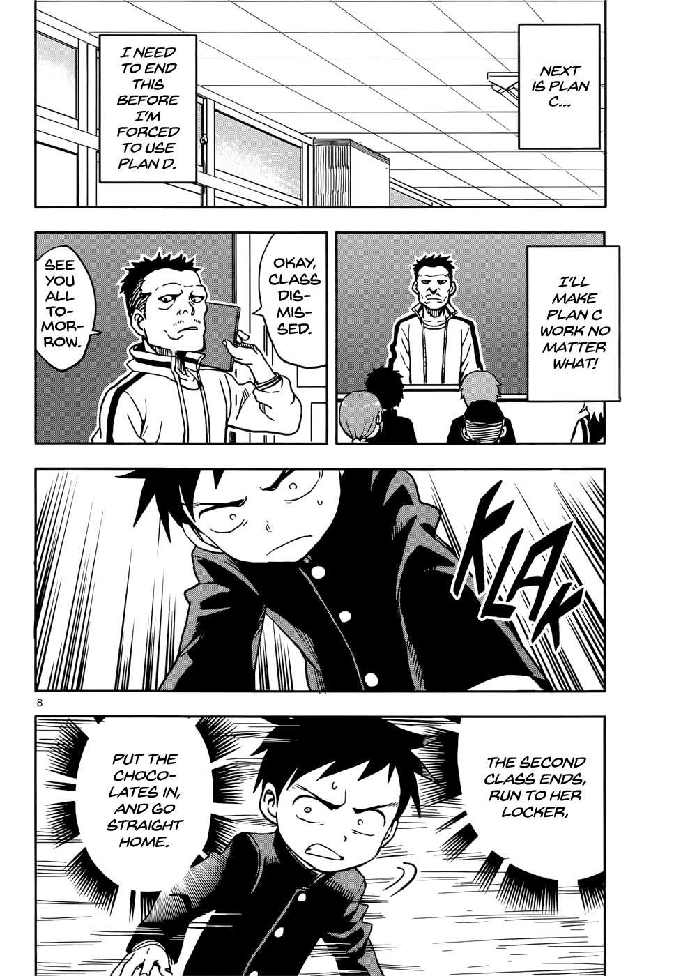 Karakai Jouzu no Takagi-san Chapter 99 page 8 - Chapter 99: Returning the Favor