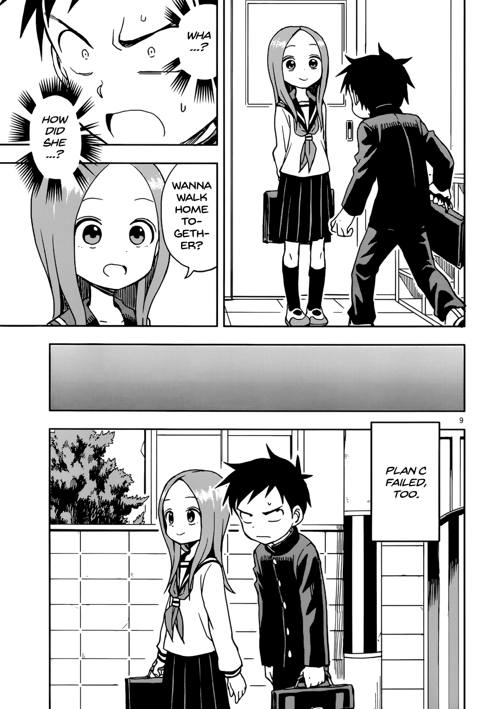 Karakai Jouzu no Takagi-san Chapter 99 page 9 - Chapter 99: Returning the Favor