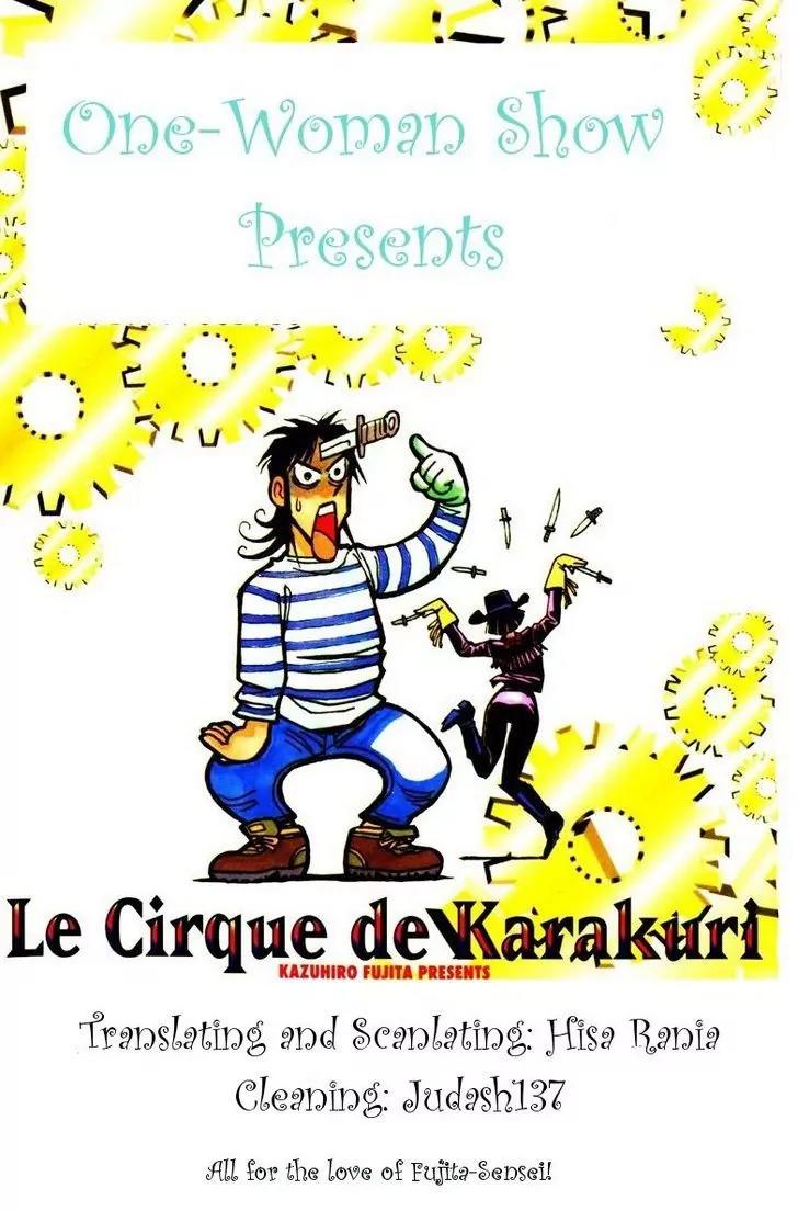 Karakuri Circus Chapter 106 page 1 - Chapter 106: Karakuri - Silver Smoke - Act 2: To America