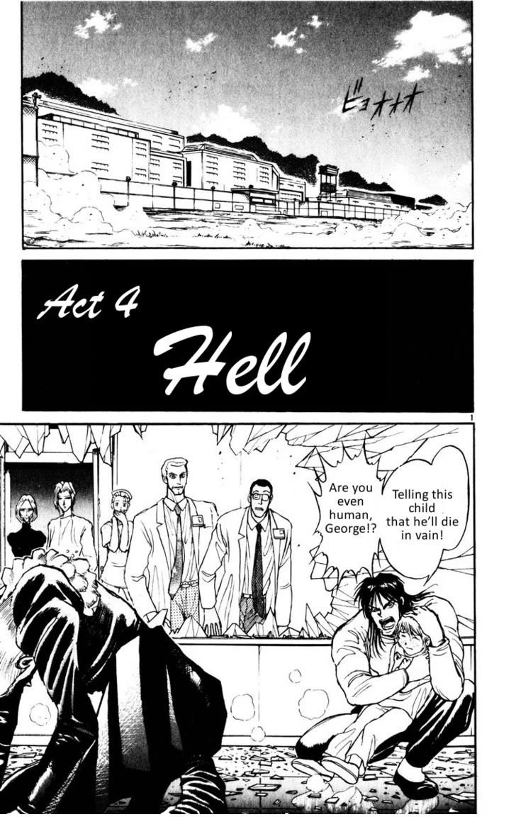 Karakuri Circus Chapter 108 page 1 - Chapter 108: Karakuri - Silver Smoke - Act 4: Hell