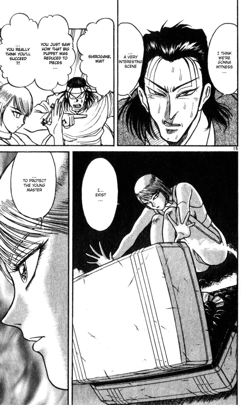 Karakuri Circus Chapter 11 page 14 - Chapter 11: The Mechanical Door/Hell - Act 1: Masaru