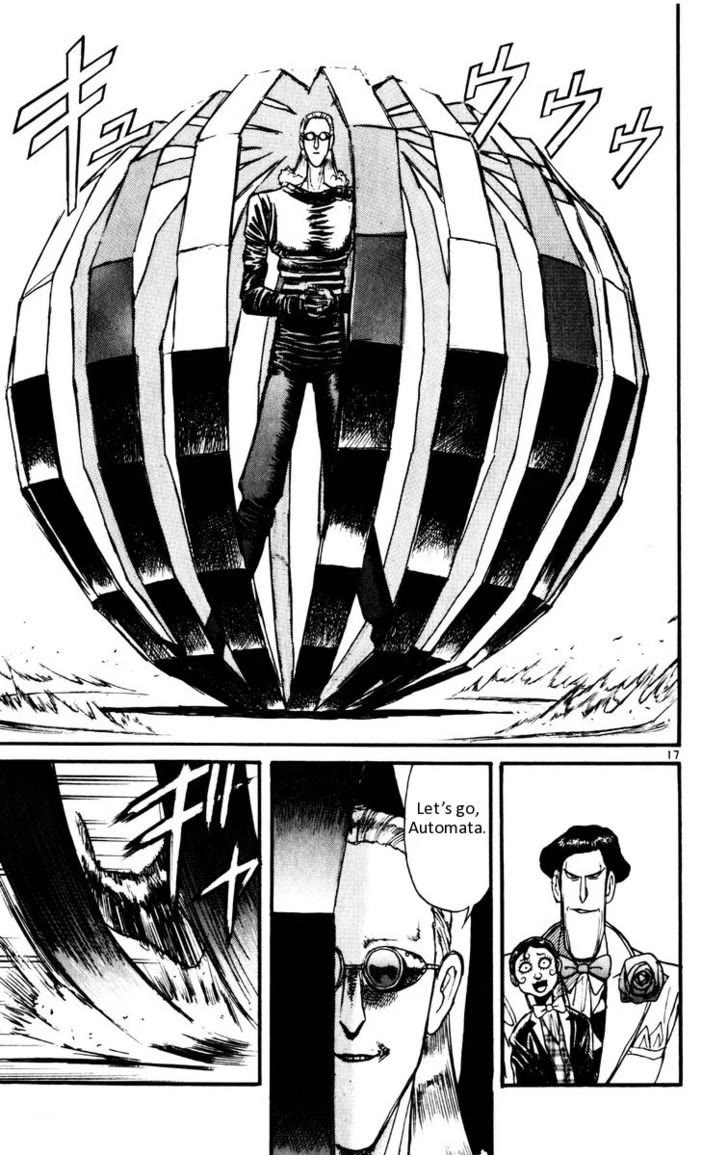 Karakuri Circus Chapter 110 page 17 - Chapter 110: Karakuri - Silver Smoke - Act 6: Paulman And Students