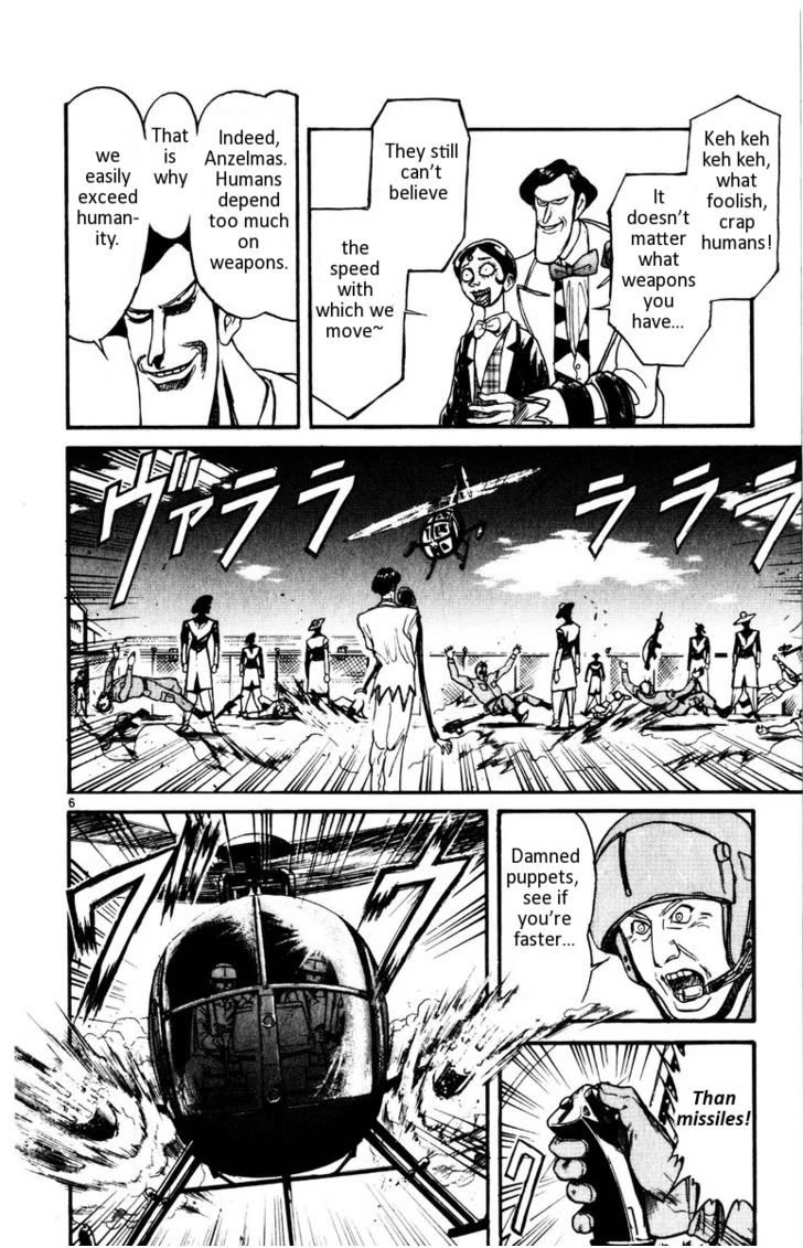 Karakuri Circus Chapter 110 page 6 - Chapter 110: Karakuri - Silver Smoke - Act 6: Paulman And Students