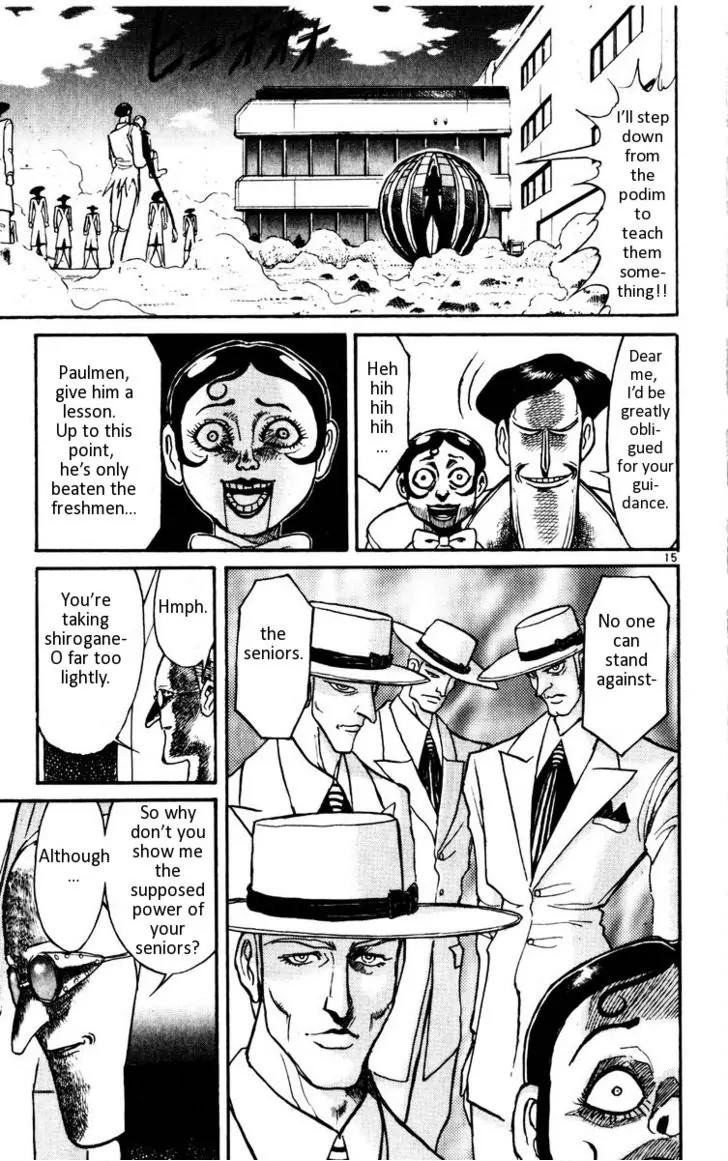 Karakuri Circus Chapter 111 page 16 - Chapter 111: Karakuri - Silver Smoke - Act 7: Shirogane-O
