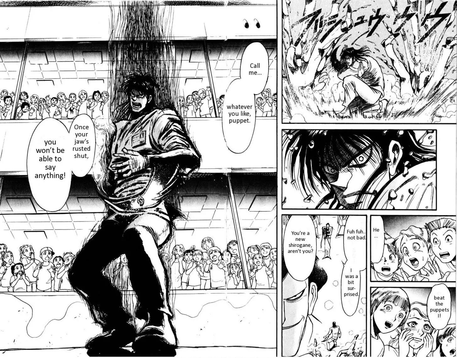Karakuri Circus Chapter 112 page 15 - Chapter 112: Karakuri - Silver Smoke - Act 8: Demonic 1