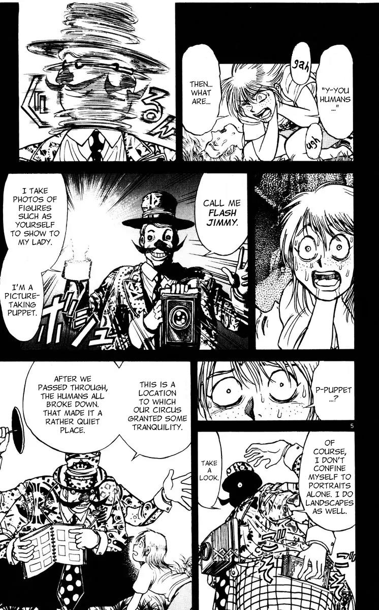 Karakuri Circus Chapter 116 page 5 - Chapter 116: Intermission - Two People Far Apart: First Half