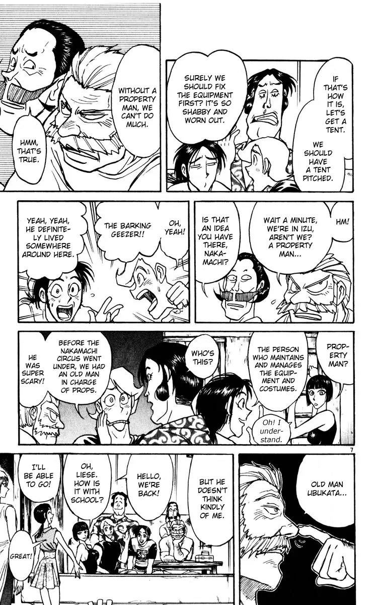 Karakuri Circus Chapter 118 page 7 - Chapter 118: Circus * Masaru and Shirogane's Peaceful Days - Act 1: Opening Bell