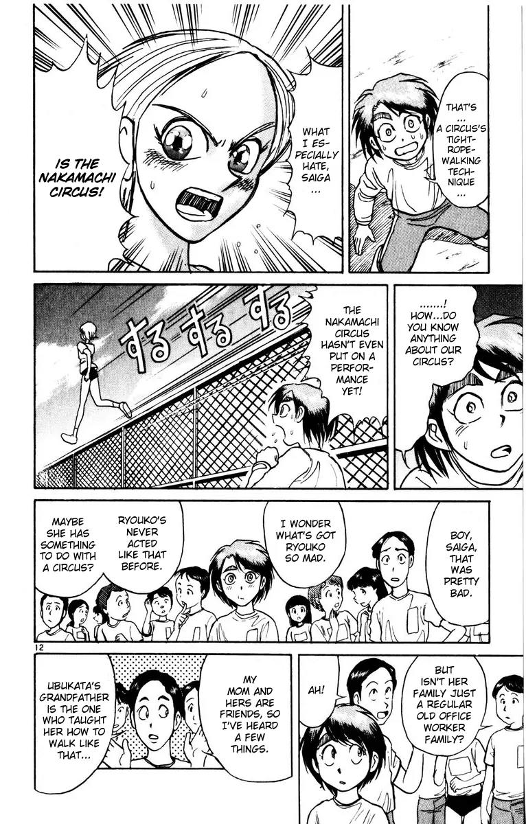 Karakuri Circus Chapter 119 page 12 - Chapter 119: Circus * Masaru and Shirogane's Peaceful Days - Act 2: Ryouko, the Rival