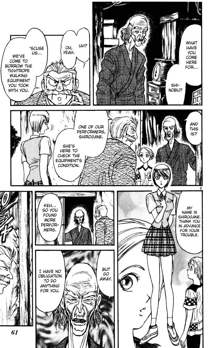 Karakuri Circus Chapter 120 page 3 - Chapter 120: Circus * Masaru and Shirogane's Peaceful Days - Act 3: Ubukata Houan