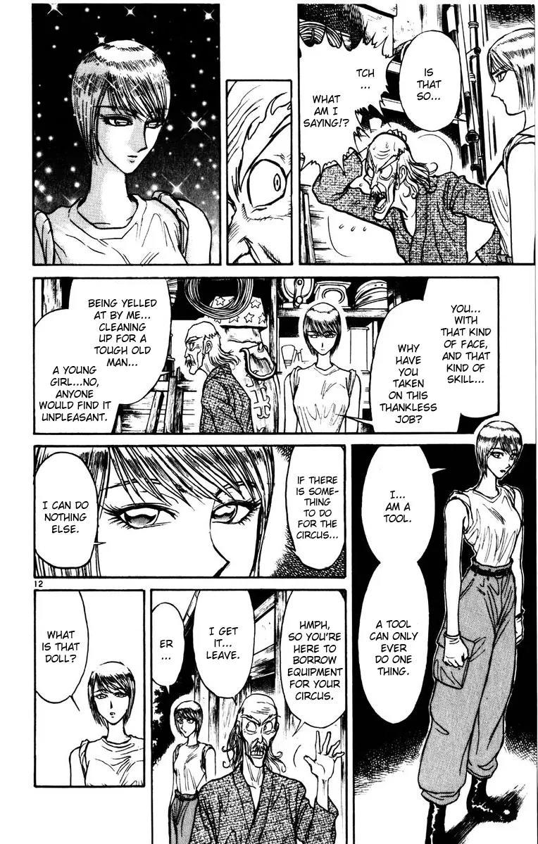 Karakuri Circus Chapter 121 page 12 - Chapter 121: Circus * Masaru and Shirogane's Peaceful Days - Act 4: Houan vs. Shirogane