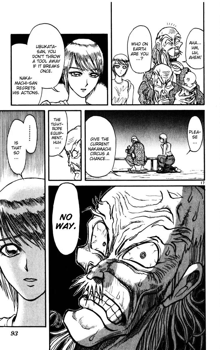 Karakuri Circus Chapter 121 page 17 - Chapter 121: Circus * Masaru and Shirogane's Peaceful Days - Act 4: Houan vs. Shirogane