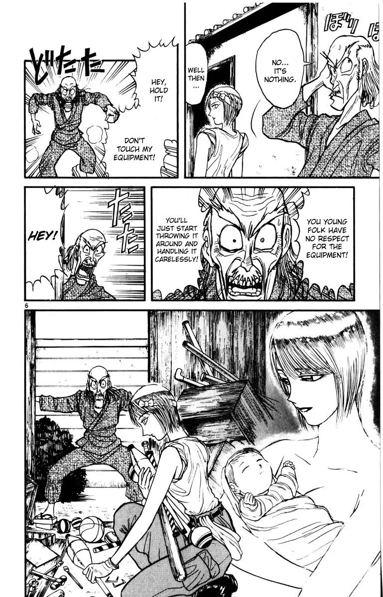 Karakuri Circus Chapter 121 page 6 - Chapter 121: Circus * Masaru and Shirogane's Peaceful Days - Act 4: Houan vs. Shirogane