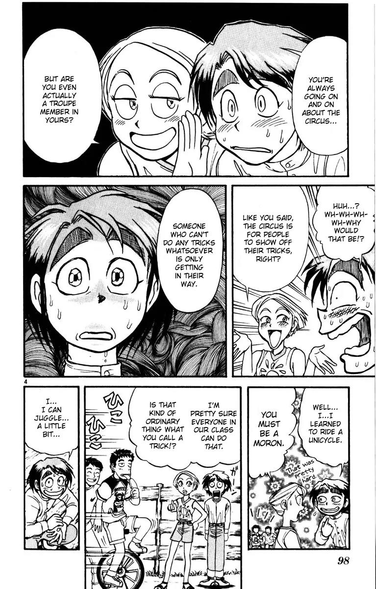 Karakuri Circus Chapter 122 page 4 - Chapter 122: Circus * Masaru and Shirogane's Peaceful Days - Act 5: Temporary Closing