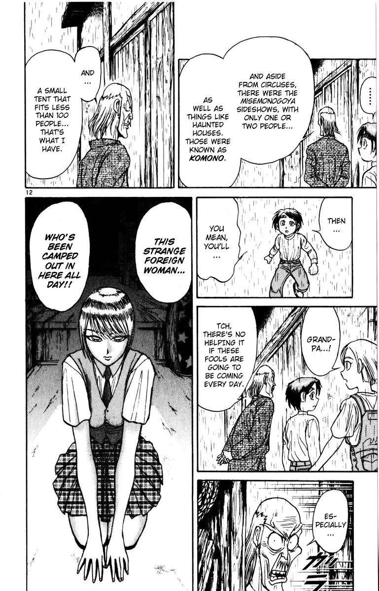 Karakuri Circus Chapter 124 page 12 - Chapter 124: A Momentary Karakuri Circus - Act 2: Performance Preparation