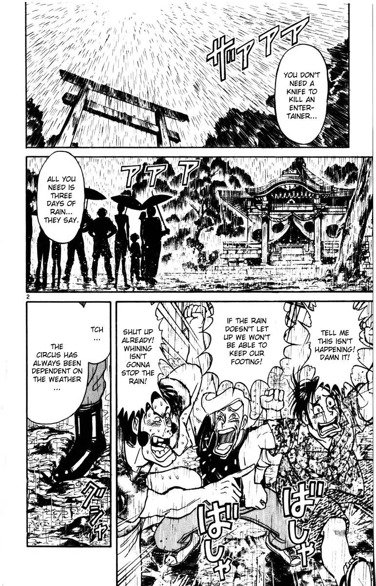 Karakuri Circus Chapter 124 page 2 - Chapter 124: A Momentary Karakuri Circus - Act 2: Performance Preparation