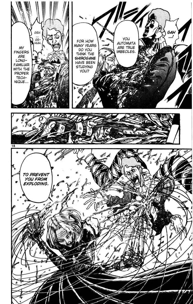 Karakuri Circus Chapter 128 page 18 - Chapter 128: A Momentary Karakuri Circus - Act 6: PARALLEL IV