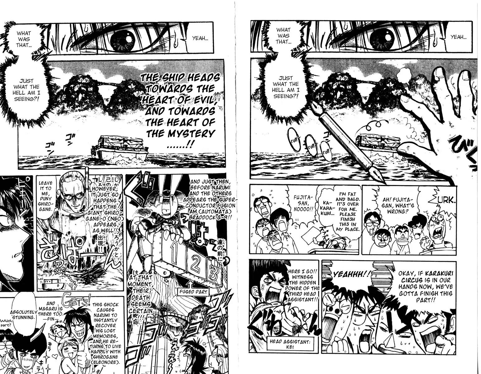 Karakuri Circus Chapter 136 page 20 - Chapter 136: Karakuri - Bai-Jin and Bai-Yin - Act 2: To The Village