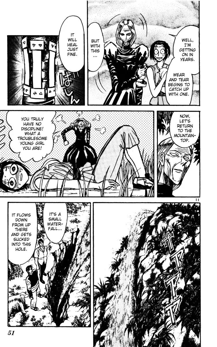 Karakuri Circus Chapter 139 page 11 - Chapter 139: Karakuri - Bai Jin and Bai Yin - Act 5: The Pale Pink Cascade