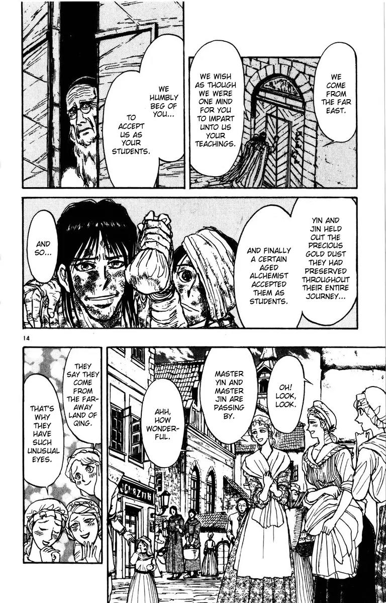 Karakuri Circus Chapter 140 page 14 - Chapter 140: Karakuri - Bai Jin and Bai Yin - Act 6: Meeting
