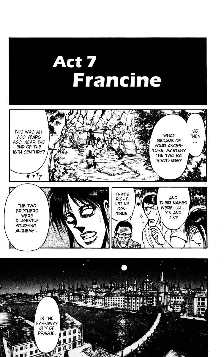 Karakuri Circus Chapter 141 page 1 - Chapter 141: Karakuri - Bai Jin and Bai Yin - Act 7: Francine