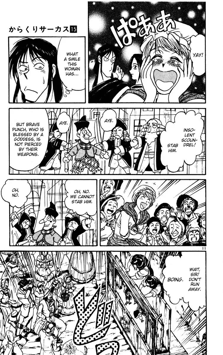 Karakuri Circus Chapter 141 page 11 - Chapter 141: Karakuri - Bai Jin and Bai Yin - Act 7: Francine