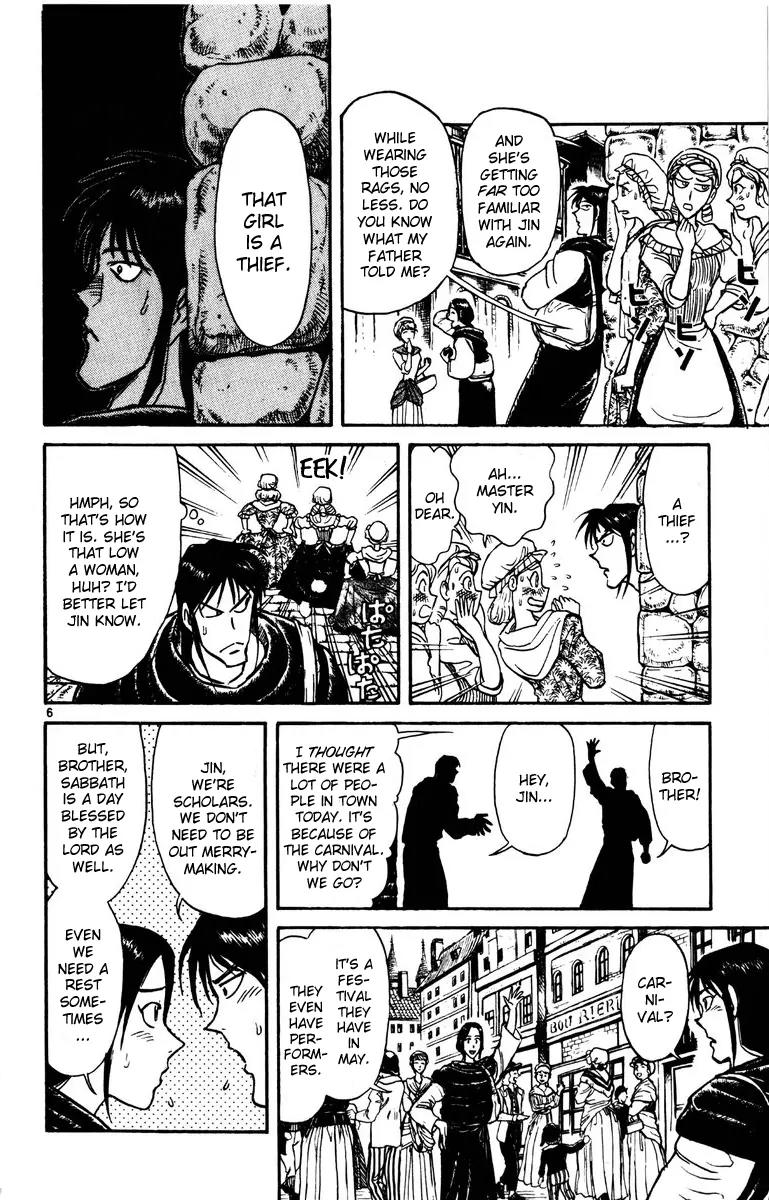 Karakuri Circus Chapter 141 page 6 - Chapter 141: Karakuri - Bai Jin and Bai Yin - Act 7: Francine