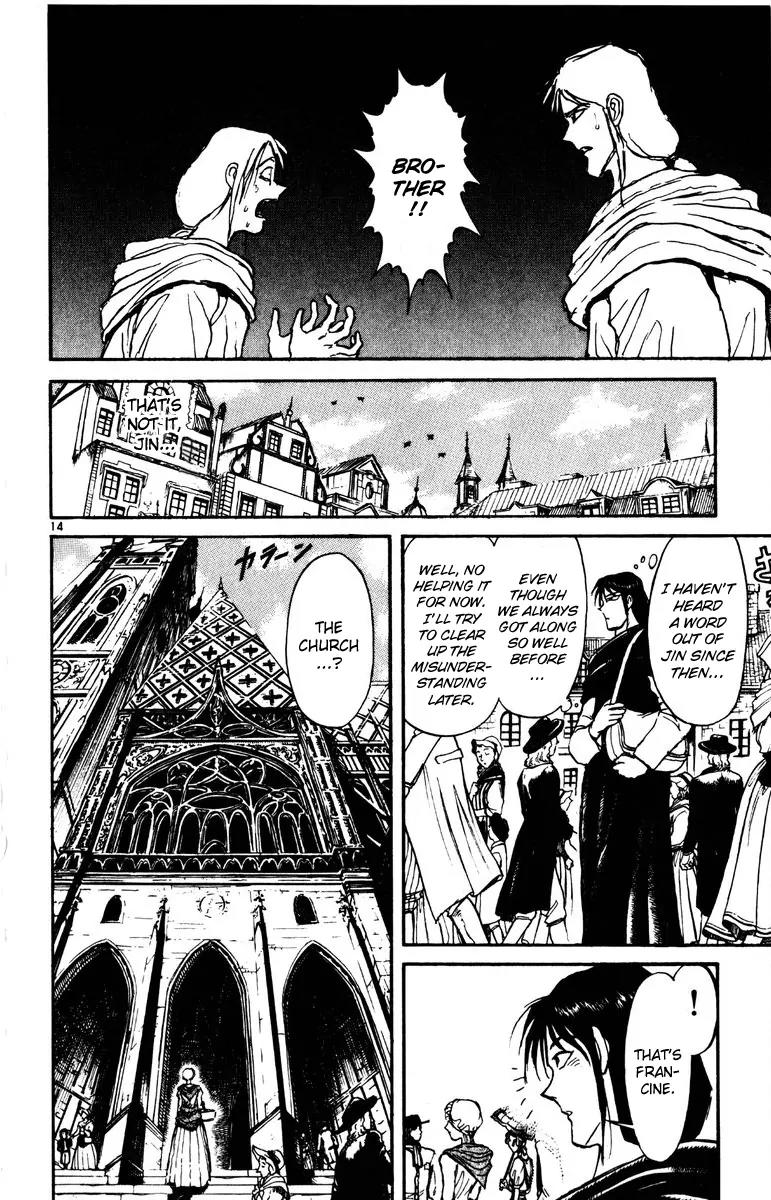 Karakuri Circus Chapter 142 page 14 - Chapter 142: Karakuri - Bai Jin and Bai Yin - Act 8: Angel