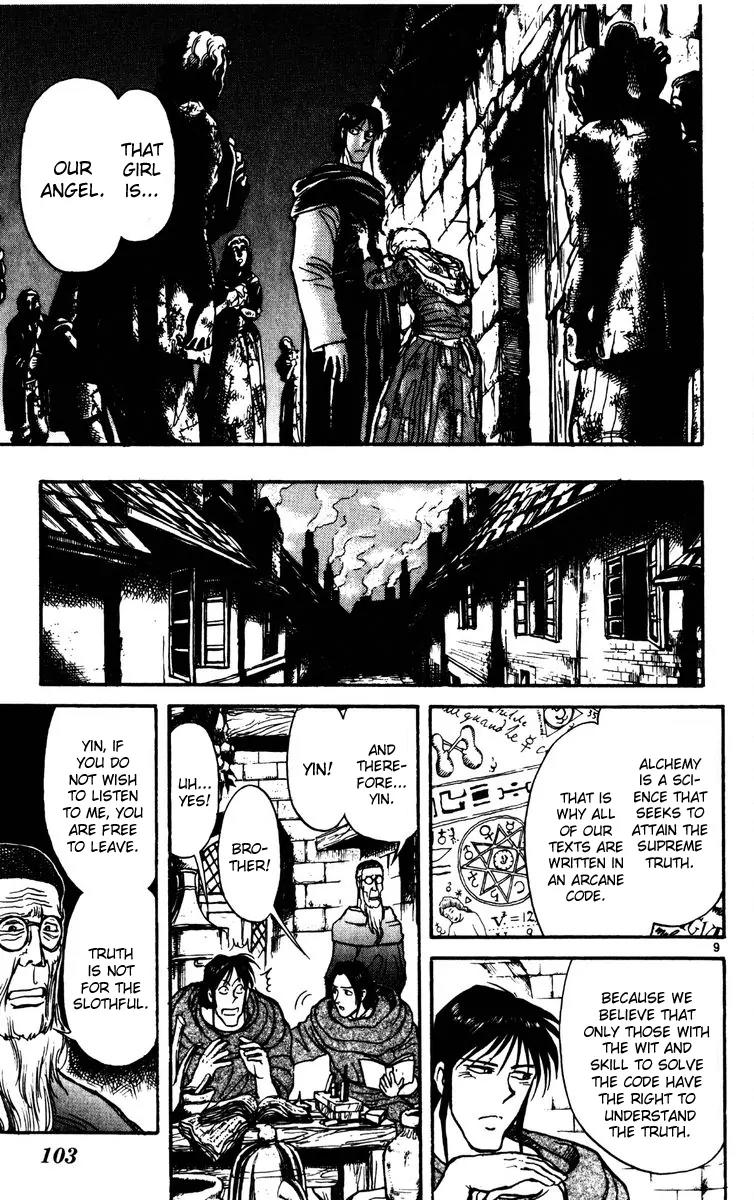 Karakuri Circus Chapter 142 page 9 - Chapter 142: Karakuri - Bai Jin and Bai Yin - Act 8: Angel
