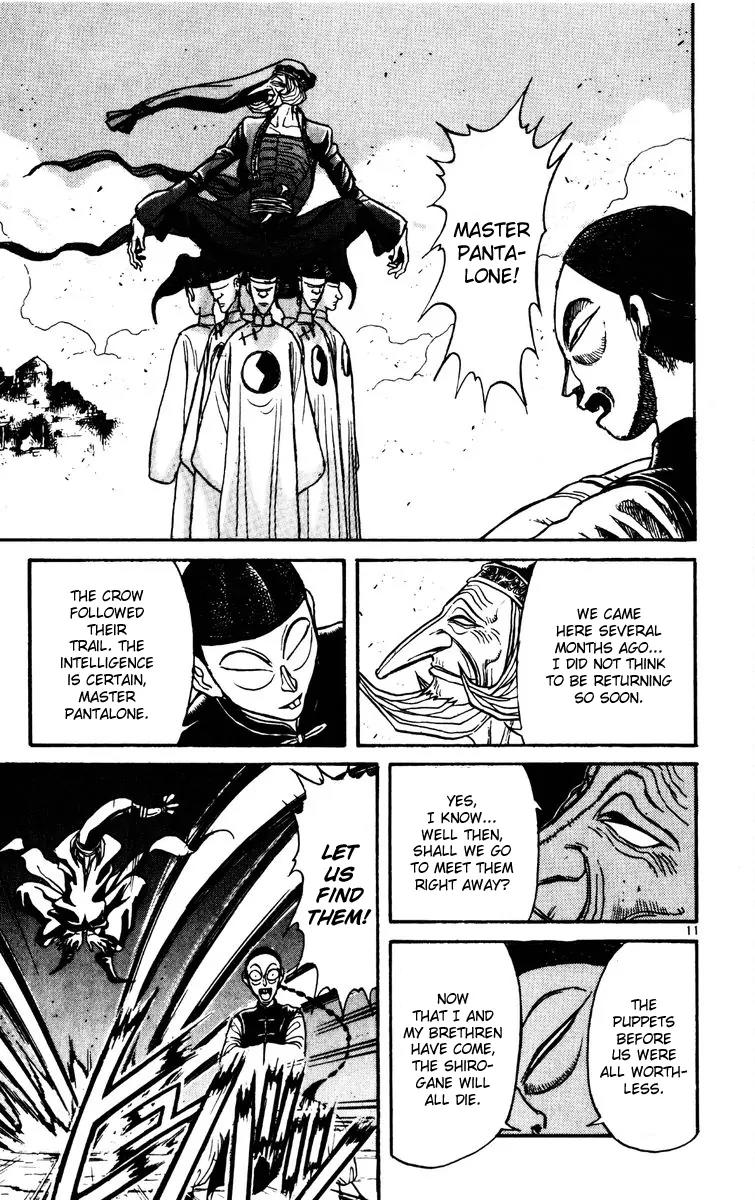 Karakuri Circus Chapter 143 page 10 - Chapter 143: Karakuri - Bai Jin and Bai Yin - Act 9: HEAVEN AND HELL