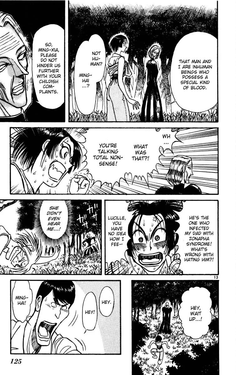 Karakuri Circus Chapter 143 page 12 - Chapter 143: Karakuri - Bai Jin and Bai Yin - Act 9: HEAVEN AND HELL