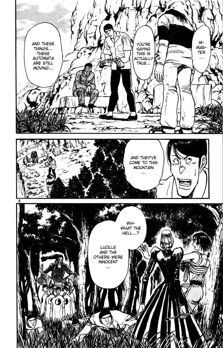 Karakuri Circus Chapter 148 page 5 - Chapter 148: Karakuri - Bai Jin and Bai Yin - Act 14: Chain of Revenge
