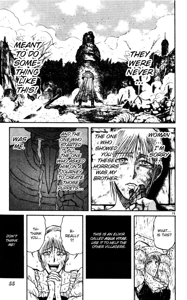 Karakuri Circus Chapter 149 page 15 - Chapter 149: Karakuri - Bai Jin and Bai Yin - Act 15: That Person