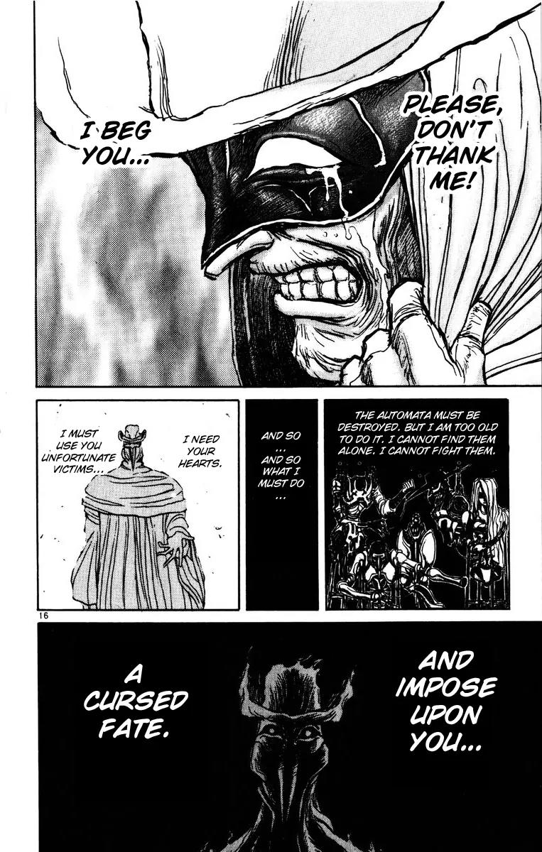 Karakuri Circus Chapter 149 page 16 - Chapter 149: Karakuri - Bai Jin and Bai Yin - Act 15: That Person