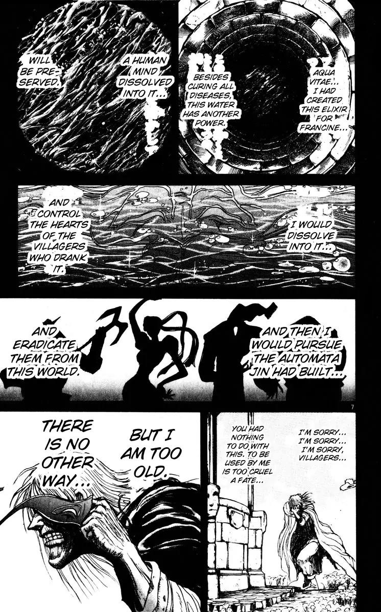 Karakuri Circus Chapter 150 page 7 - Chapter 150: Karakuri - Bai Jin and Bai Yin - Act 16: To the Spring of Life