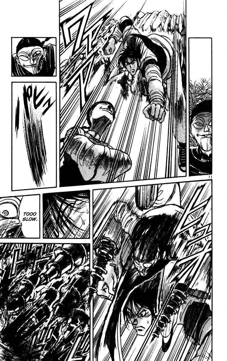 Karakuri Circus Chapter 151 page 11 - Chapter 151: Karakuri - Bai Jin and Bai Yin - Act 17: Master's Attacking Fist