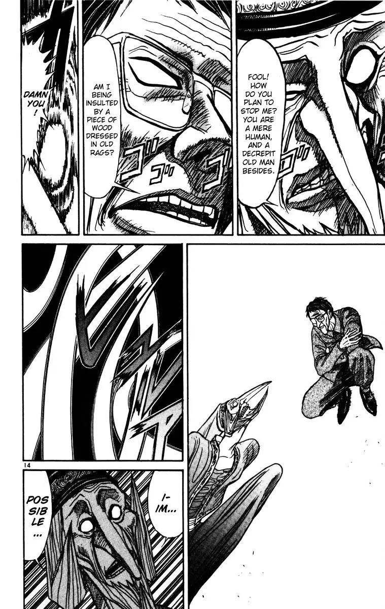 Karakuri Circus Chapter 151 page 14 - Chapter 151: Karakuri - Bai Jin and Bai Yin - Act 17: Master's Attacking Fist