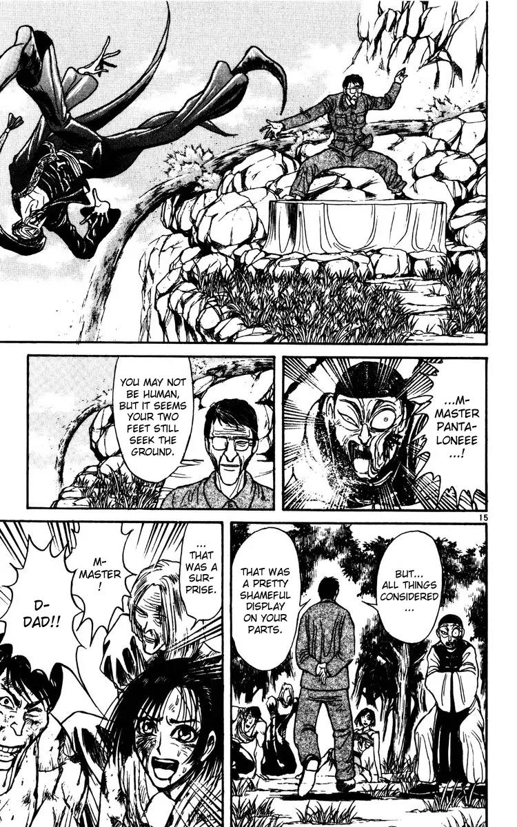 Karakuri Circus Chapter 151 page 15 - Chapter 151: Karakuri - Bai Jin and Bai Yin - Act 17: Master's Attacking Fist