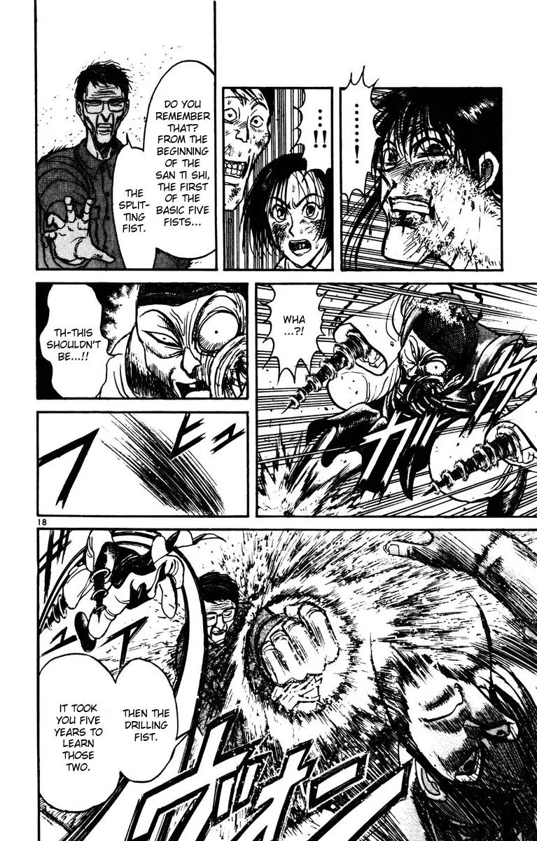 Karakuri Circus Chapter 151 page 18 - Chapter 151: Karakuri - Bai Jin and Bai Yin - Act 17: Master's Attacking Fist