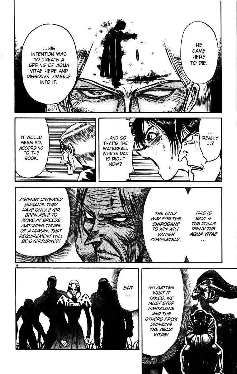 Karakuri Circus Chapter 151 page 4 - Chapter 151: Karakuri - Bai Jin and Bai Yin - Act 17: Master's Attacking Fist