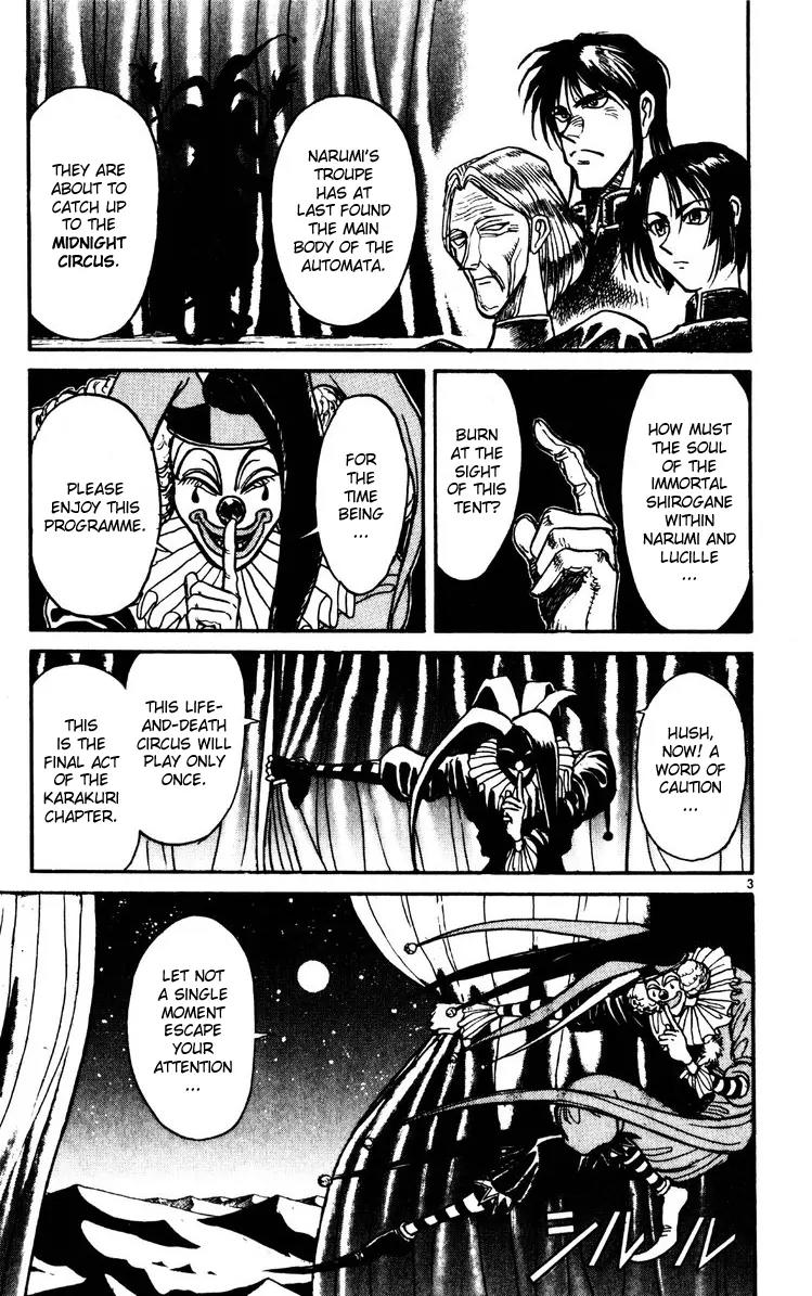 Karakuri Circus Chapter 157 page 7 - Chapter 157: Karakuri - Final Act - Act 1: A Place With a View of the Tent