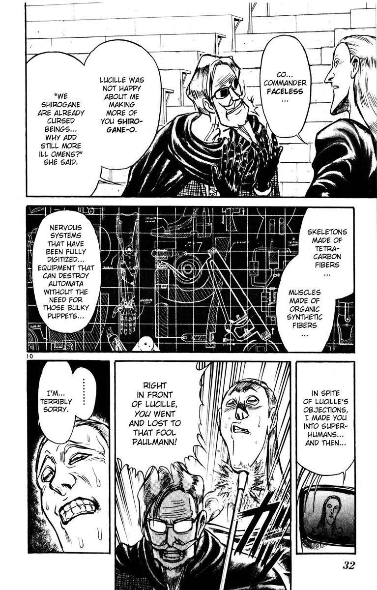 Karakuri Circus Chapter 158 page 11 - Chapter 158: Karakuri - Final Act - Act 2: Departure of the Shirogane-O