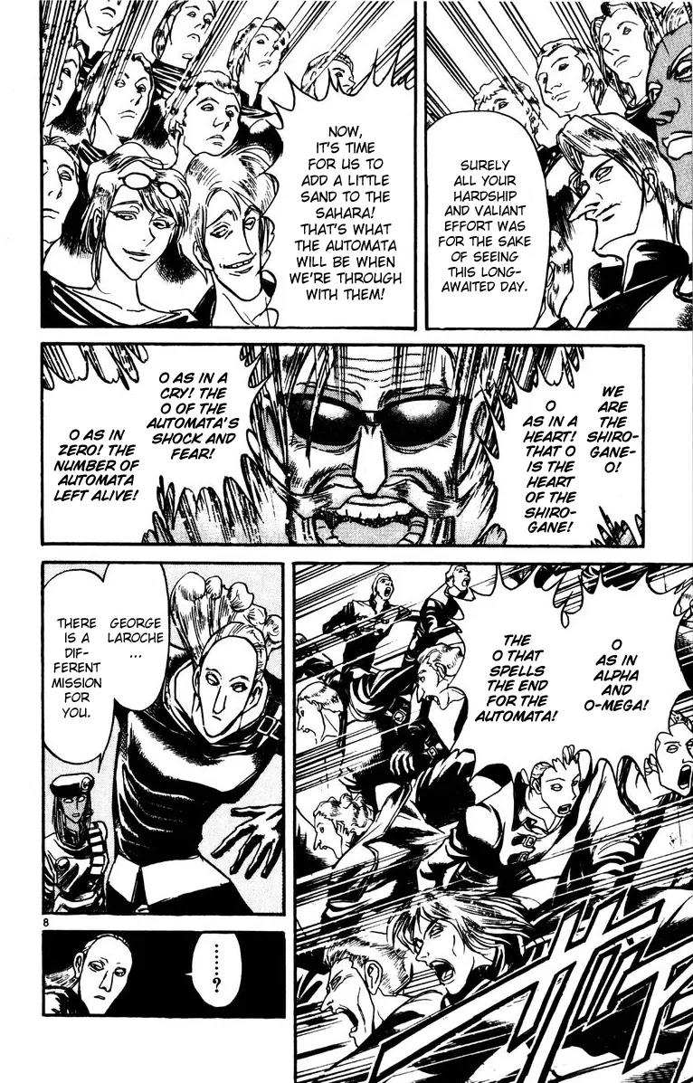 Karakuri Circus Chapter 158 page 9 - Chapter 158: Karakuri - Final Act - Act 2: Departure of the Shirogane-O