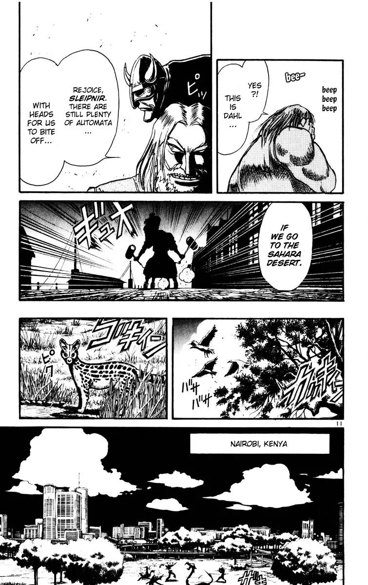 Karakuri Circus Chapter 159 page 11 - Chapter 159: Karakuri - Final Act - Act 3: The Shirogane Head for the Sahara