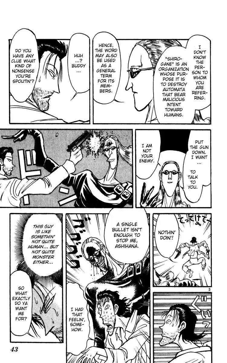 Karakuri Circus Chapter 159 page 3 - Chapter 159: Karakuri - Final Act - Act 3: The Shirogane Head for the Sahara