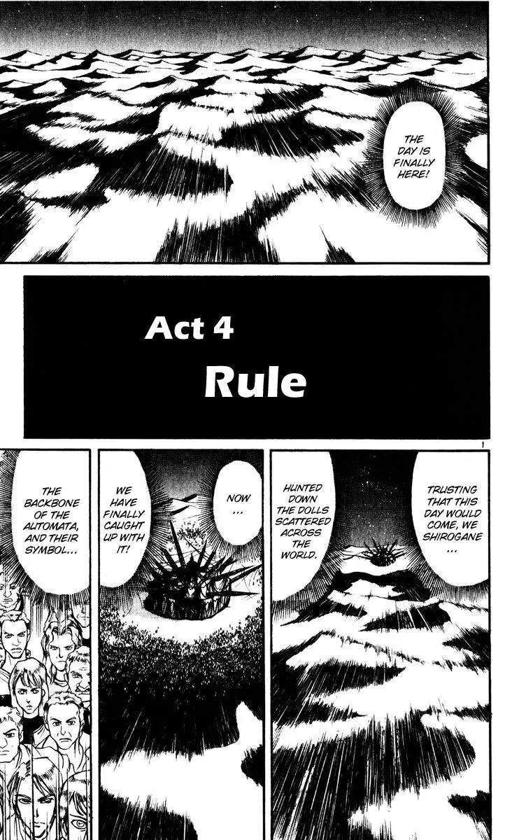 Karakuri Circus Chapter 160 page 1 - Chapter 160: Karakuri - Final Act - Act 4: Rule