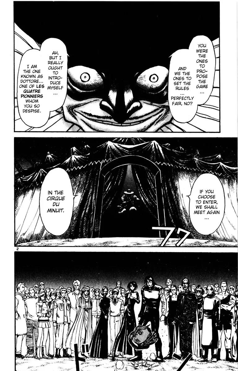 Karakuri Circus Chapter 161 page 2 - Chapter 161: Karakuri - Final Act - Act 5: Admission to the Midnight Circus